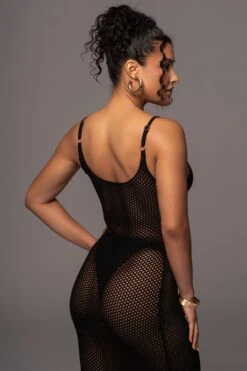Black Almost Paradise Netted Maxi Dress 26 Black Almost Paradise Netted Maxi Dress -Jluxlabel Dress Shop PRODUCT JUL132023 ASAPMISSING 8