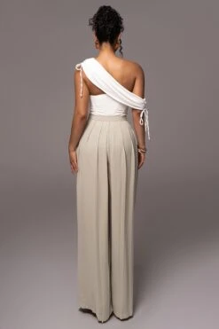 Ivory New Obsession Draped Top -Jluxlabel Dress Shop PRODUCT JUL132023 CHIFFON 12 92a4dd21 bc76 41c8 8a53 fee8a4b81aab