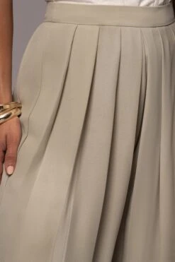 Sage Josette Wide-Leg Pleated Pants -Jluxlabel Dress Shop PRODUCT JUL132023 CHIFFON 17