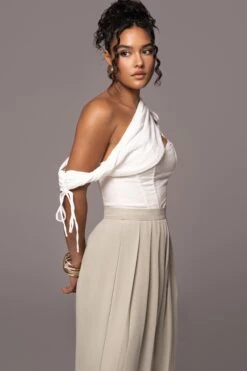 Sage Josette Wide-Leg Pleated Pants -Jluxlabel Dress Shop PRODUCT JUL132023 CHIFFON 18