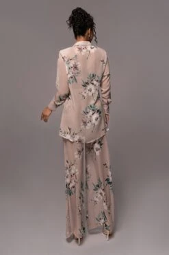 Purple Floral Between Us Printed Button Up -Jluxlabel Dress Shop PRODUCT JUL132023 CHIFFON 199