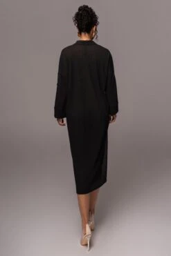 Black Sunlight Crinkled Mesh Skirt Set -Jluxlabel Dress Shop PRODUCT JUL132023 CHIFFON 250