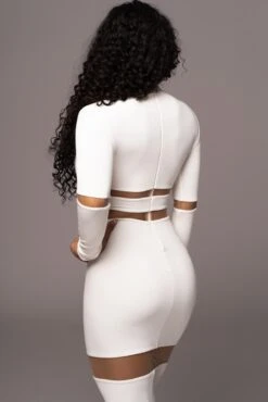 Ivory The One Mock Neck Midi Dress -Jluxlabel Dress Shop PRODUCT JUL192023 AUGDROP1 114 df5b4887 019b 45bd 8db8 20422b23f012