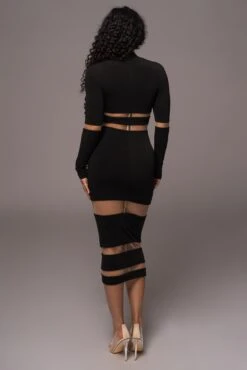 Noir The One Mock Neck Midi Dress -Jluxlabel Dress Shop PRODUCT JUL192023 AUGDROP1 123 ee294b92 ce9f 41f3 870a c5194074d8dc