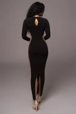 Noir Break Away Maxi Dress -Jluxlabel Dress Shop PRODUCT JUL192023 AUGDROP1 134