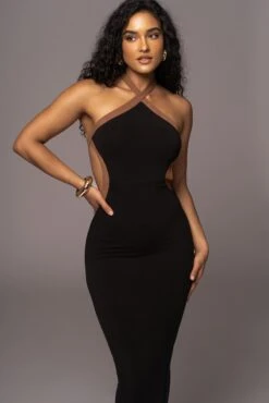 Noir Nights In Milan Maxi Dress -Jluxlabel Dress Shop PRODUCT JUL192023 AUGDROP1 152