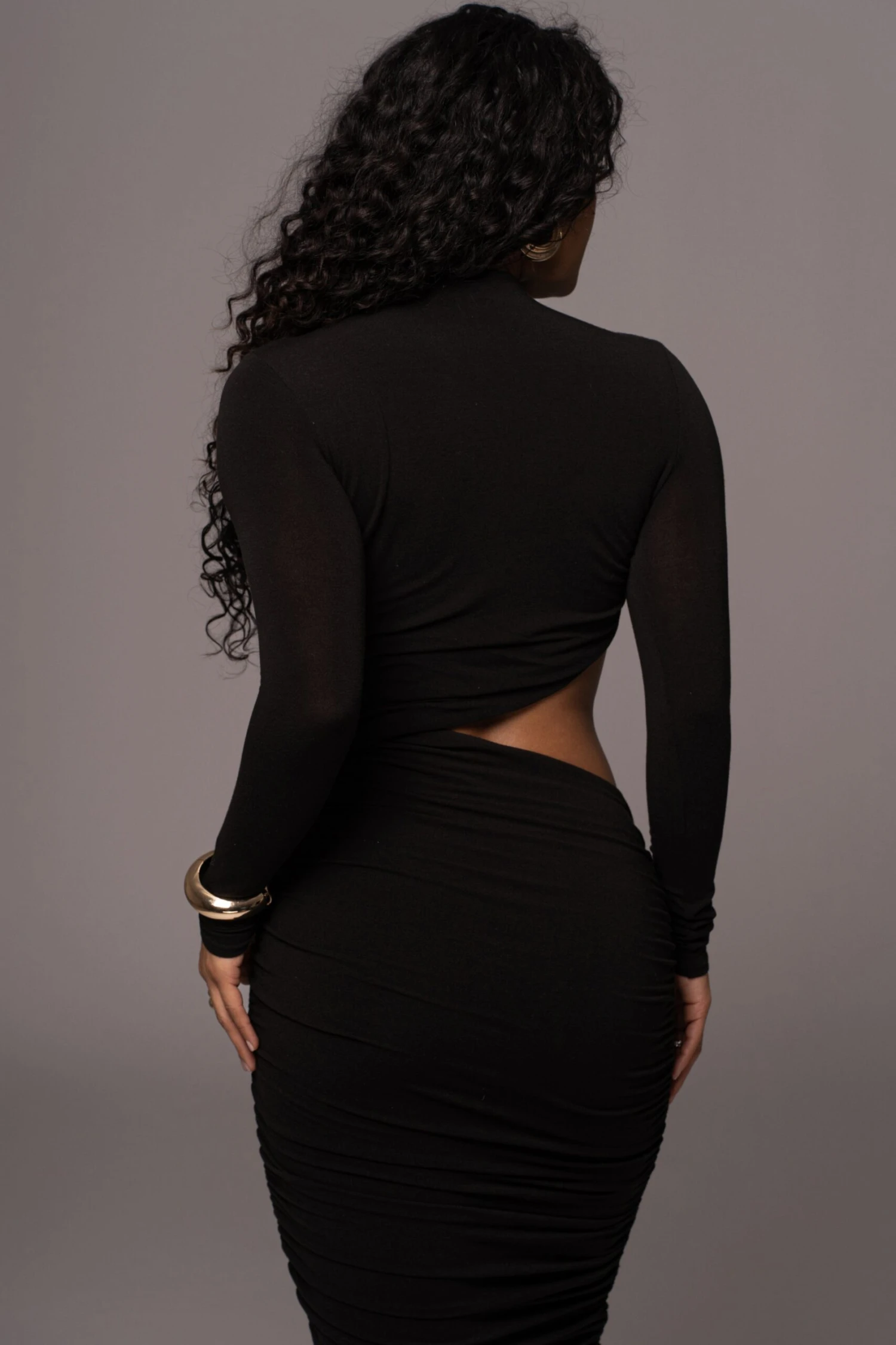 Noir Clear Skies Mock Neck Dress 9 Noir Clear Skies Mock Neck Dress - Image 7