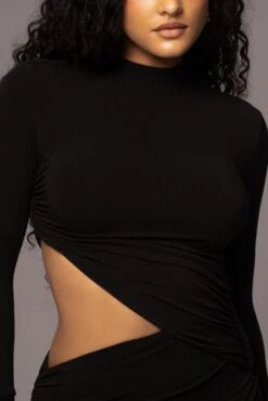 Noir Clear Skies Mock Neck Dress 15 Noir Clear Skies Mock Neck Dress -Jluxlabel Dress Shop PRODUCT JUL192023 AUGDROP1 171