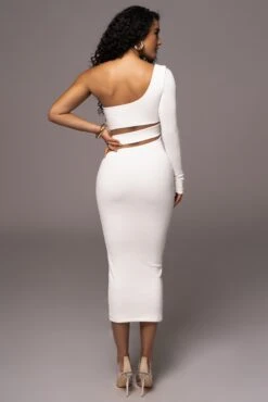 Ivory Chase The Night One Shoulder Dress -Jluxlabel Dress Shop PRODUCT JUL192023 AUGDROP1 21