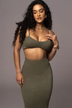 Olive Fiji 2-Piece Skirt Set -Jluxlabel Dress Shop PRODUCT JUL192023 AUGDROP1 96