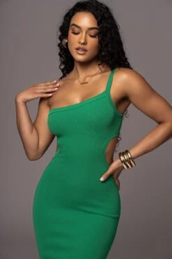 Emerald Ruth One Shoulder Dress 12 Emerald Ruth One Shoulder Dress -Jluxlabel Dress Shop PRODUCT JUL192023 NEWRESHOOTS 27