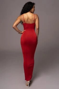 Red Rosalinda Maxi Dress -Jluxlabel Dress Shop PRODUCT JUL192023 NEWRESHOOTS 34