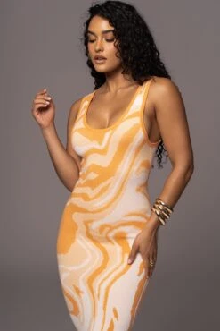 Orange Tropicana Tank Maxi Dress 19 Orange Tropicana Tank Maxi Dress -Jluxlabel Dress Shop PRODUCT JUL192023 NEWRESHOOTS 75