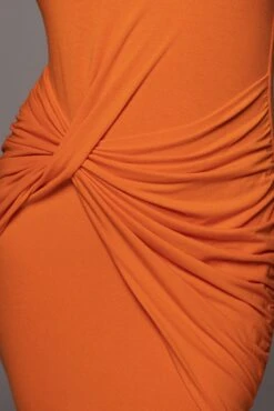 Jluxbasix Orange Modern Lovers Midi Dress 23 Jluxbasix Orange Modern Lovers Midi Dress -Jluxlabel Dress Shop PRODUCT JUL222022 BASIX 103