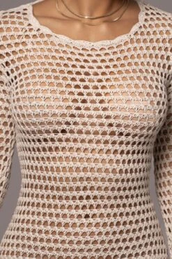 Cream Santa Barbara Cover Up Dress 17 Cream Santa Barbara Cover Up Dress -Jluxlabel Dress Shop PRODUCT JUL262023 ASAP 22