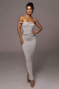 Grey One Of One Maxi Dress 14 Grey One Of One Maxi Dress -Jluxlabel Dress Shop PRODUCT JUL262023 ASAP 35