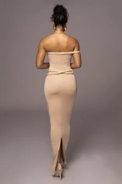 Tan One Of One Maxi Dress 16 Tan One Of One Maxi Dress -Jluxlabel Dress Shop PRODUCT JUL262023 ASAP 44