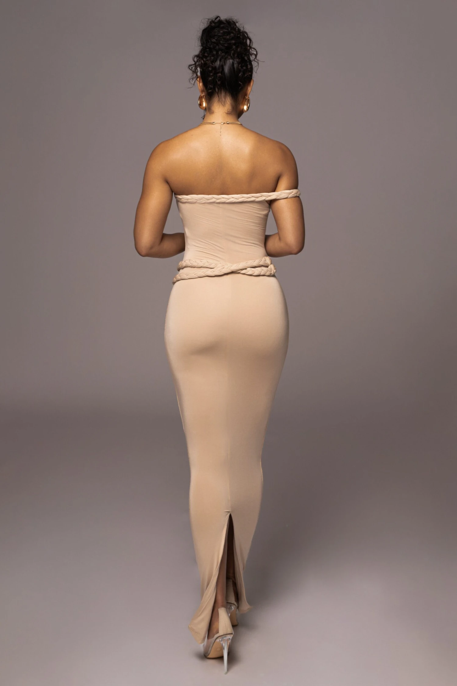 Tan One Of One Maxi Dress 9 Tan One Of One Maxi Dress - Image 7