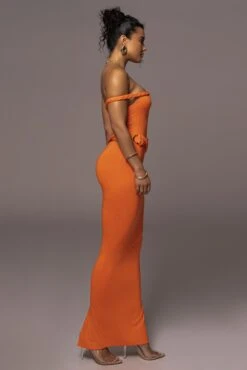 Tangerine One Of One Maxi Dress -Jluxlabel Dress Shop PRODUCT JUL262023 ASAP 53