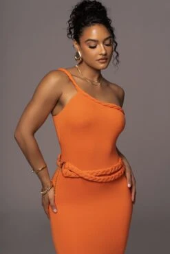 Tangerine One Of One Maxi Dress -Jluxlabel Dress Shop PRODUCT JUL262023 ASAP 61