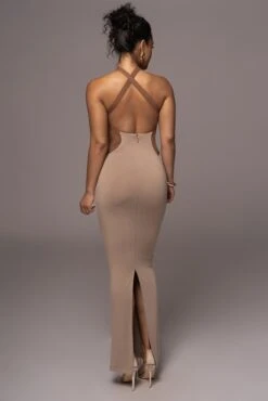 Beige Nights In Milan Maxi Dress -Jluxlabel Dress Shop PRODUCT JUL262023 AUGDROP12 118