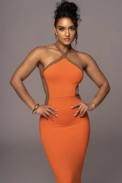 Orange Nights In Milan Maxi Dress -Jluxlabel Dress Shop PRODUCT JUL262023 AUGDROP12 131