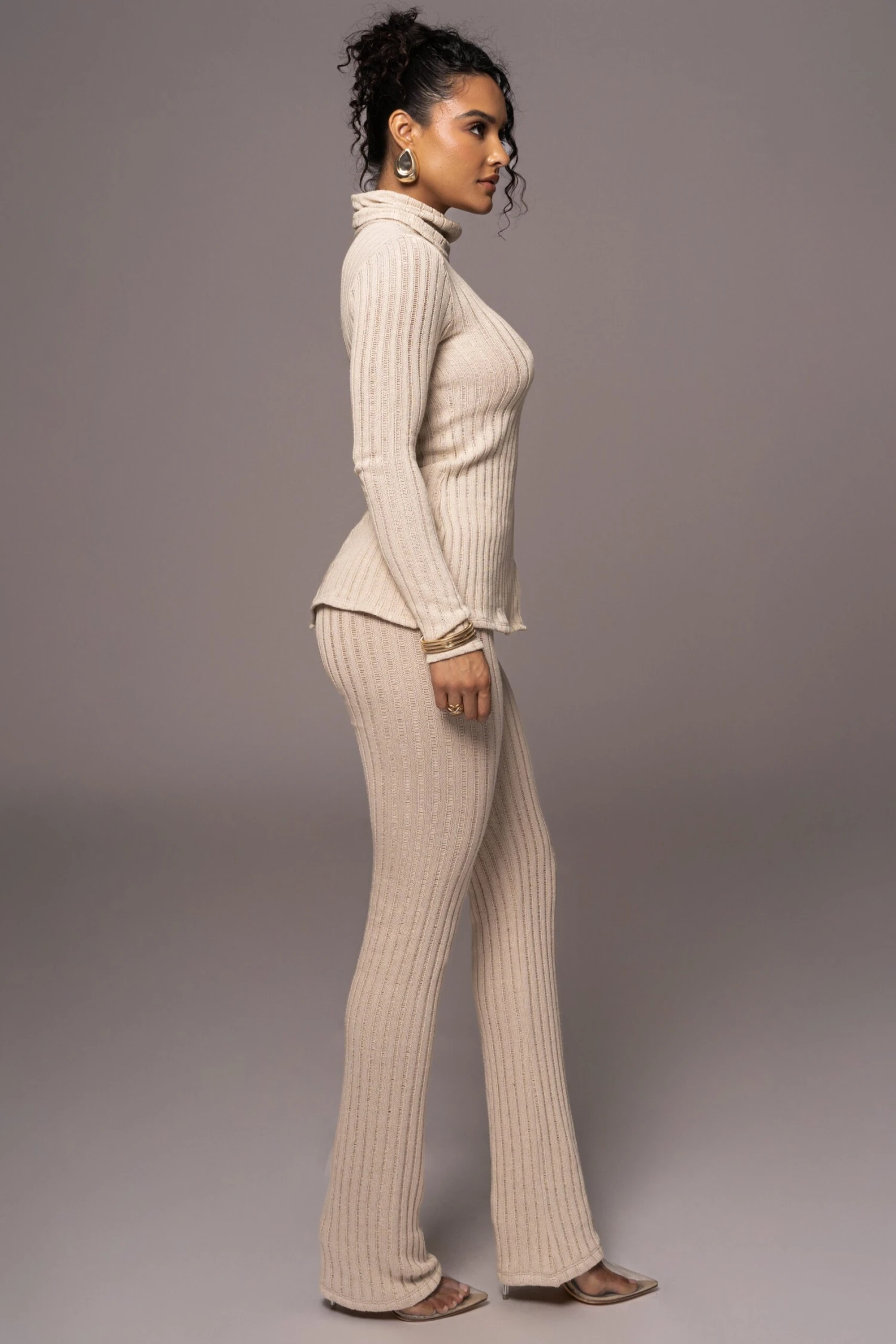 Natural One Call Away Ribbed Turtleneck Top 11 Natural One Call Away Ribbed Turtleneck Top - Image 9