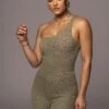 Olive Malibu Nights One Shoulder Bodysuit -Jluxlabel Dress Shop PRODUCT JUL262023 AUGDROP12 28