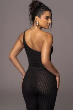 Black Malibu Nights One Shoulder Bodysuit -Jluxlabel Dress Shop PRODUCT JUL262023 AUGDROP12 70