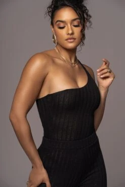 Black Malibu Nights One Shoulder Bodysuit -Jluxlabel Dress Shop PRODUCT JUL262023 AUGDROP12 74