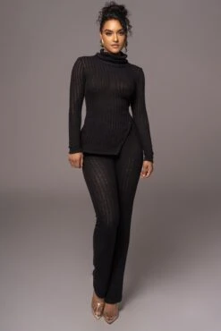 Black One Call Away Ribbed Turtleneck Top 14 Black One Call Away Ribbed Turtleneck Top -Jluxlabel Dress Shop PRODUCT JUL262023 AUGDROP12 80 aef20140 50a4 4b52 90d9 c061b5db1b93