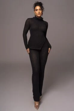 Black One Call Away Ribbed Turtleneck Top 16 Black One Call Away Ribbed Turtleneck Top -Jluxlabel Dress Shop PRODUCT JUL262023 AUGDROP12 82