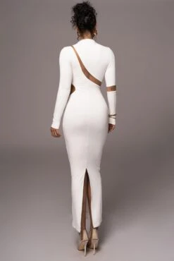 Ivory Show Stopper High Neck Dress 25 Ivory Show Stopper High Neck Dress -Jluxlabel Dress Shop PRODUCT JUL262023 AUGDROP12 93