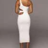 Ivory Zuzanna Cutout Dress 2 Ivory Zuzanna Cutout Dress -Jluxlabel Dress Shop PRODUCT JUL282022 BASIX 3