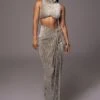 Grey Chosen One Velvet Skirt Set -Jluxlabel Dress Shop PRODUCT JUL52023 23