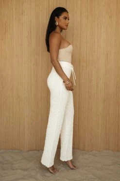 Beige Good Life Tube Top -Jluxlabel Dress Shop PRODUCT JUL52023 CROCHET2 210