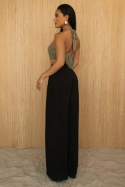 Black After Sunset Pleated Pants -Jluxlabel Dress Shop PRODUCT JUL52023 CROCHET2 241 09849d7d d8a1 4dda 868e f68addea228b