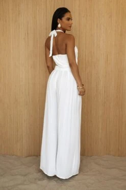 White TAKE A SEAT HALTER TOP -Jluxlabel Dress Shop PRODUCT JUL52023 CROCHET2 246