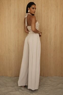 Natural TAKE A SEAT HALTER TOP -Jluxlabel Dress Shop PRODUCT JUL52023 CROCHET2 260