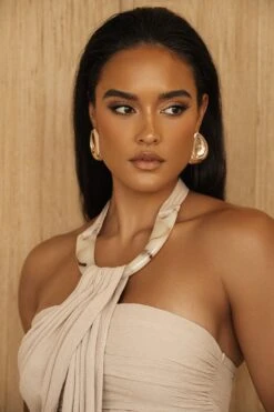 Natural TAKE A SEAT HALTER TOP -Jluxlabel Dress Shop PRODUCT JUL52023 CROCHET2 263