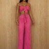 Pink Odessa Smocked Pant Set -Jluxlabel Dress Shop PRODUCT JUL52023 CROCHET2 87