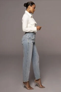 Ivory Jaxson Button Up -Jluxlabel Dress Shop PRODUCT JUL72022 RESHOOTS 22