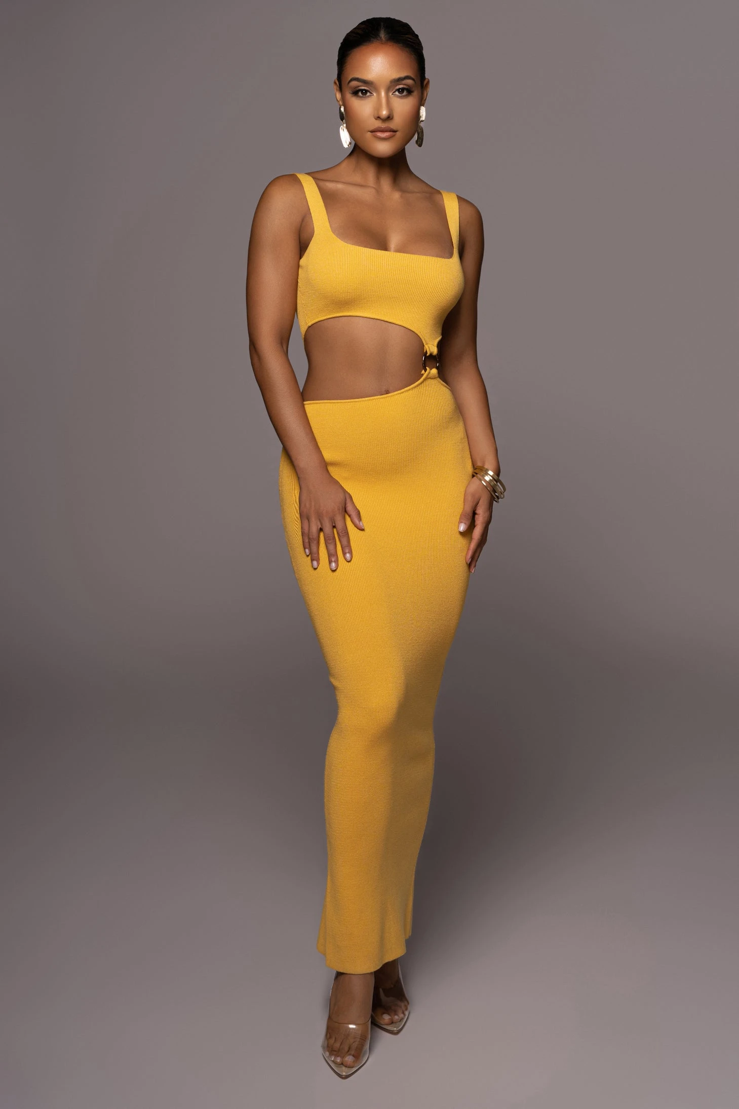 Yellow Time After Time Dress 3 Yellow Time After Time Dress