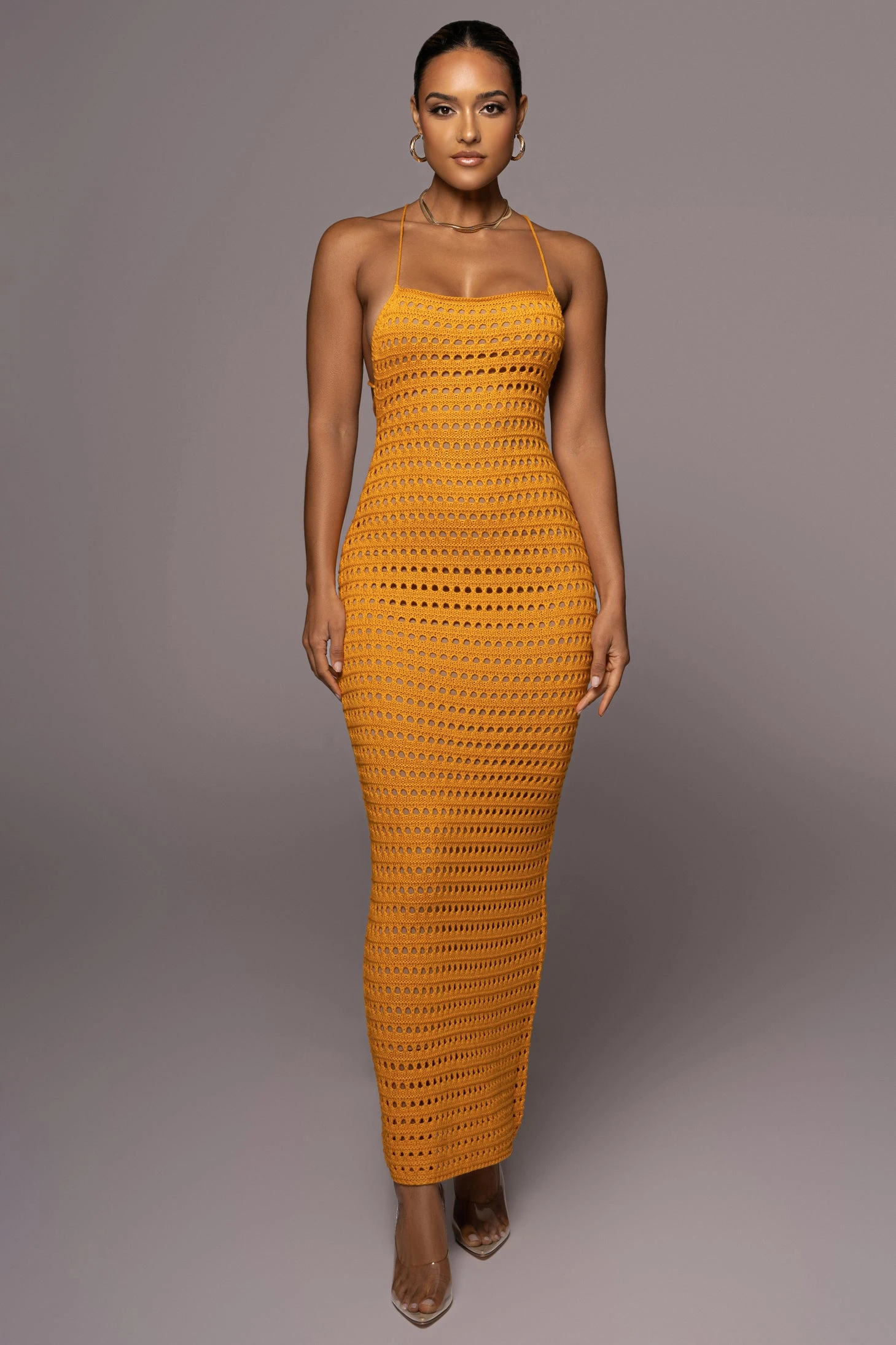Apricot Palmas Crochet Maxi Dress 7 Apricot Palmas Crochet Maxi Dress - Image 5