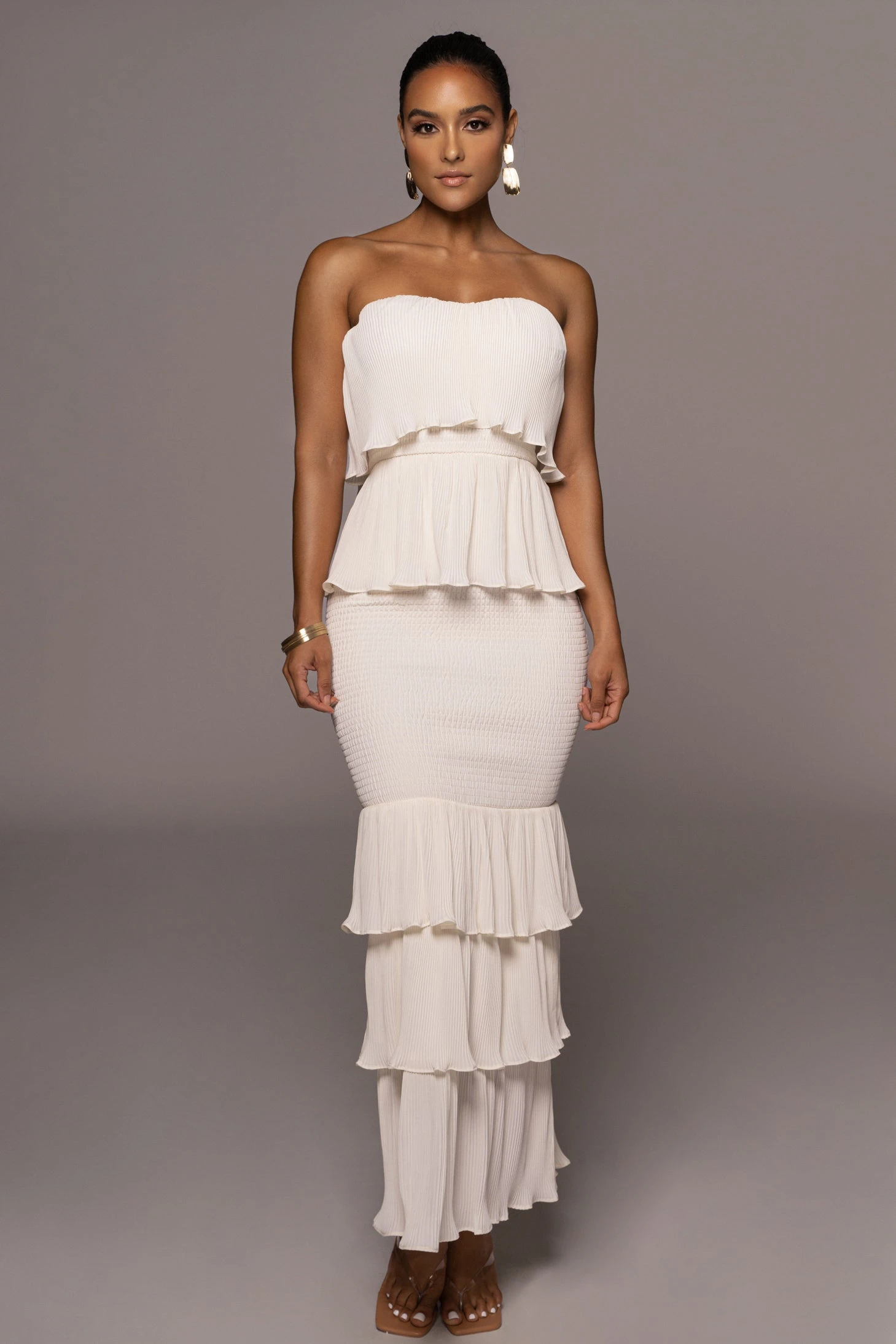 Ivory Casa Blanca Ruffle Dress 3 Ivory Casa Blanca Ruffle Dress