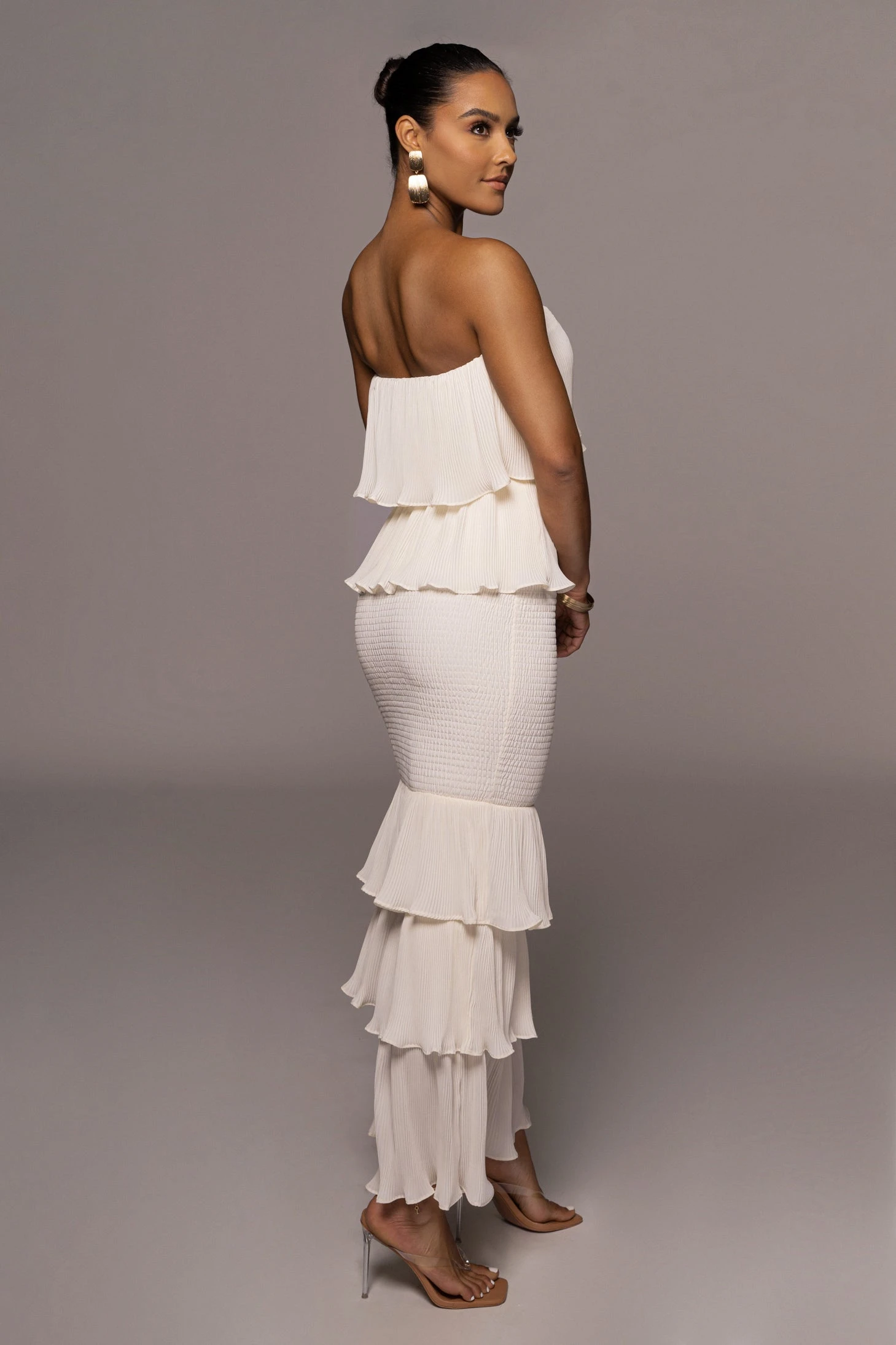 Ivory Casa Blanca Ruffle Dress 9 Ivory Casa Blanca Ruffle Dress - Image 7