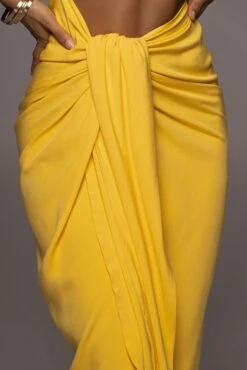 Yellow Sahara Dress -Jluxlabel Dress Shop PRODUCT JUN22022 SUMMER3 157