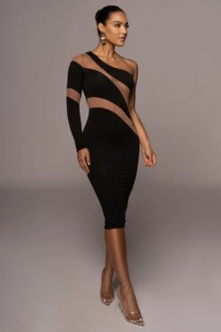 Black Eyes For You Midi Dress -Jluxlabel Dress Shop PRODUCT JUN22022 SUMMER3 170