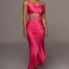 Pink Maurine Cutout Dress 2 Pink Maurine Cutout Dress -Jluxlabel Dress Shop PRODUCT JUN22022 SUMMER3 19