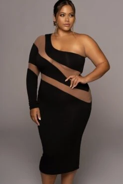 Black Eyes For You Midi Dress -Jluxlabel Dress Shop PRODUCT JUN82022 EXTENDED 104